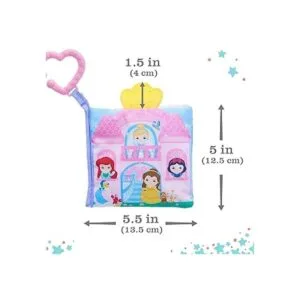 Disney Baby Princess Libro suave para bebés 5 x 6 x 1_5