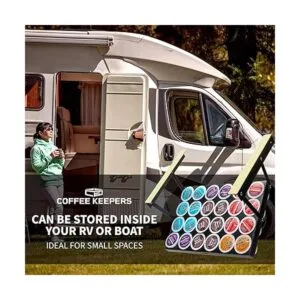 Coffee Keepers titular para bajo mesada para organizar y