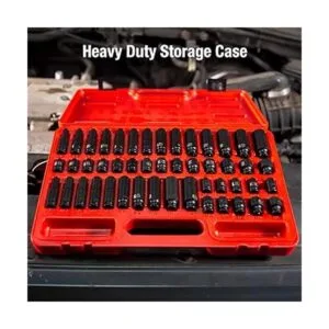 Sunex 1848 Juego de llaves de impacto SAE y métricas de_5