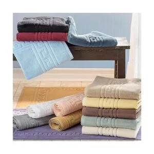 Superior Juego de 2 alfombrillas de baño de calidad de_6