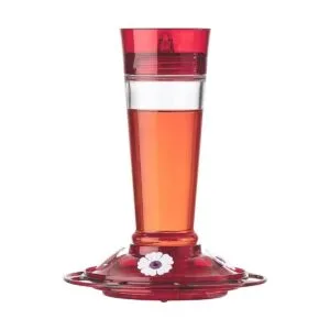 More Birds Comedero de colibrí con diseño de rubí Rubí_4