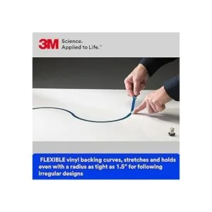 Cinta de vinilo color índigo 3M 471 PN2510 empacado de_3