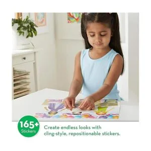 Adhesivos reutilizables de ropa Dressup de Melissa_2