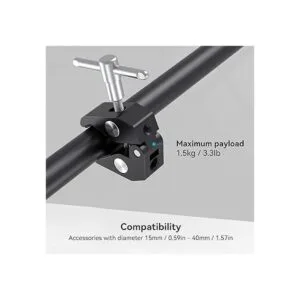 SMALLRIG Super abrazadera con rosca de 14 y 38 para_5