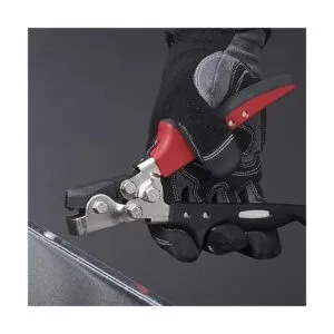 Malco SL1R Perforadora de bloqueo a presión acero rojo_2