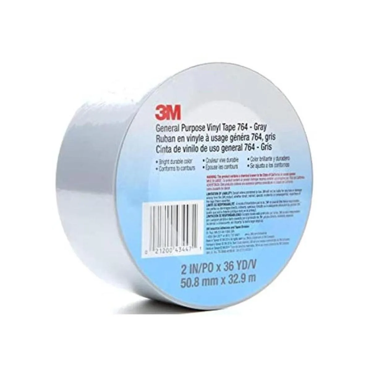 Cinta de vinilo 3M 764 uso general 2 pulgadas x 36_1