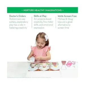 Adhesivos reutilizables de ropa Dressup de Melissa_3