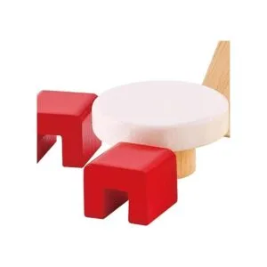 Muebles de madera para habitación de casa de muñecas con