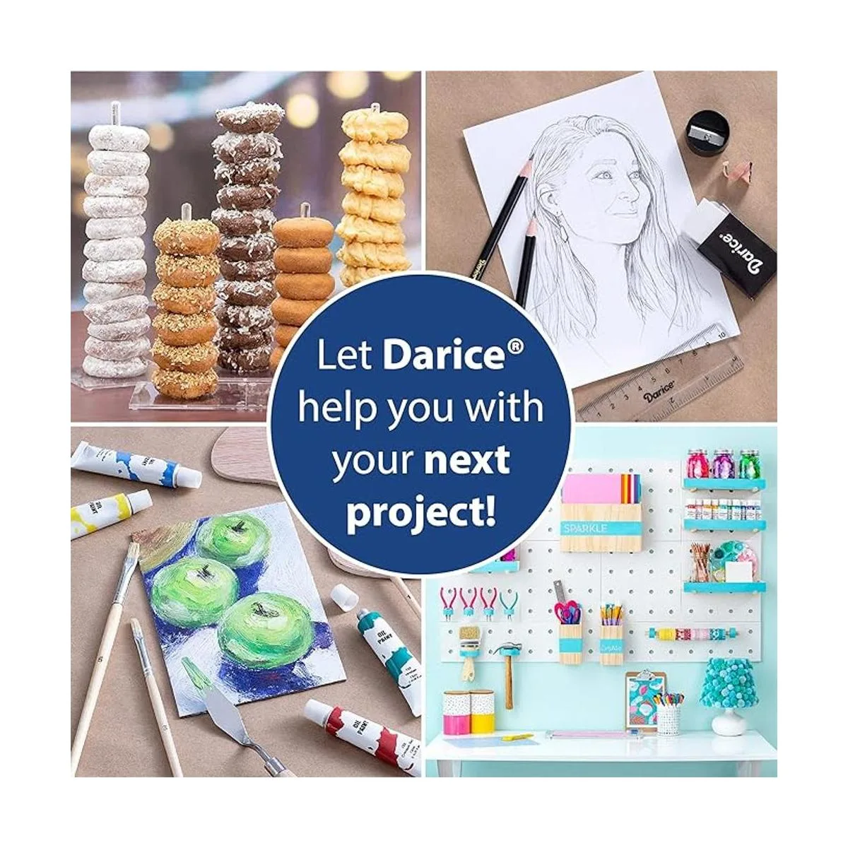 Darice Exhibidor de acrílico para aretes 12 x 14_2