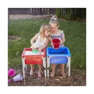 ECR4Kids Mesas modulares de juego con arena y agua con_4