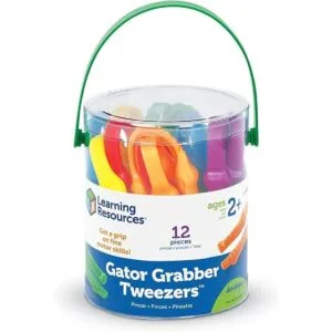 Learning Resources Pinzas de agarre Gator 12 piezas_3