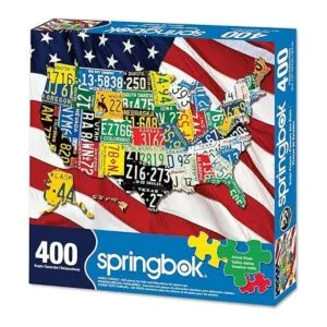 State Plates Rompecabezas de 400 piezas_2