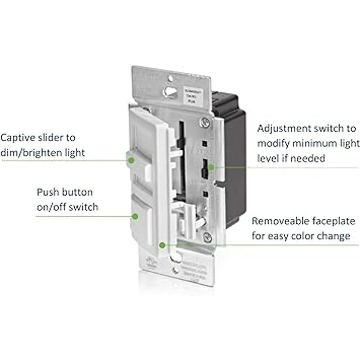 Leviton IPL0610Z IllumaTech Regulador de intensidad para_2
