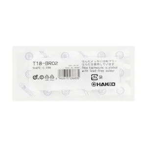Hakko T18BR02 Punta de soldadura de la serie T18 para