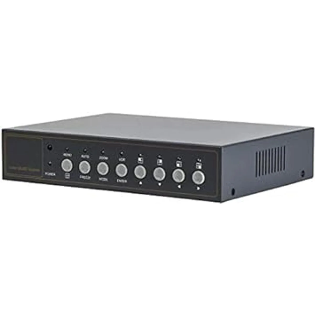 Instalador CCTV 4CH Video Color Quad Multiplexor con