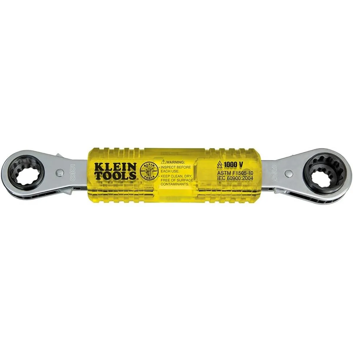 Klein Tools KT223X4INS Llave de caja 4 en 1 con aislación_1