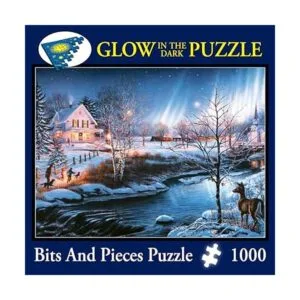 Bits and Pieces Rompecabezas de 1000 piezas que brillan_2