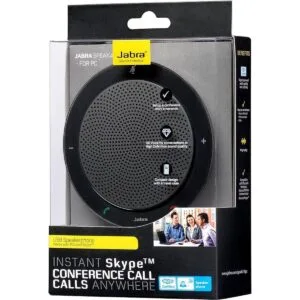 Jabra bocinas USB para Skype Negro_3