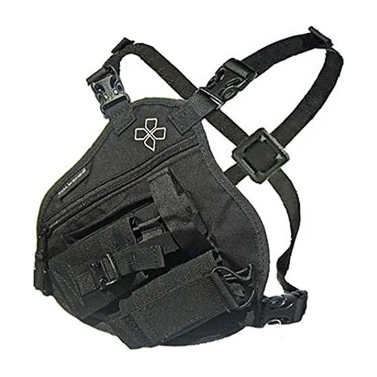 Coaxsher Radio Chest Harness for 2 Way Radio and Hand Held_1