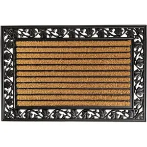 No Trax tapete con hojas de hiedra color cacao 3_1