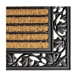 No Trax tapete con hojas de hiedra color cacao 3_5