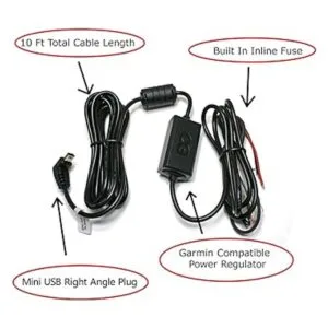 EDO Tech Direct Kit de cable de alimentación USB para