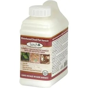 Saman sam801 1L 1Quart Dead Flat Clear Coat_1