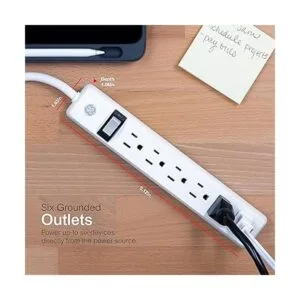 GE 14832 Regleta de alimentación de uso general 14833_3