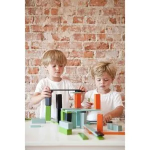 Juego de 8 piezas de bloques de madera y estuche de_6