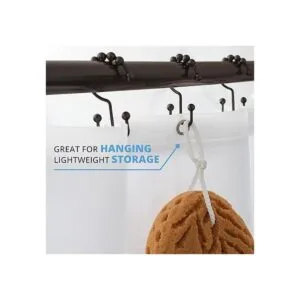 Aros de metal Maytex para regadera_4