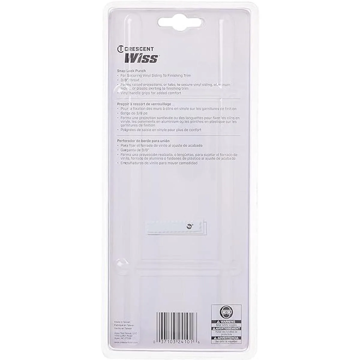 Crescent Wiss Punzón de bloqueo a presión de 11 pulgadas_5