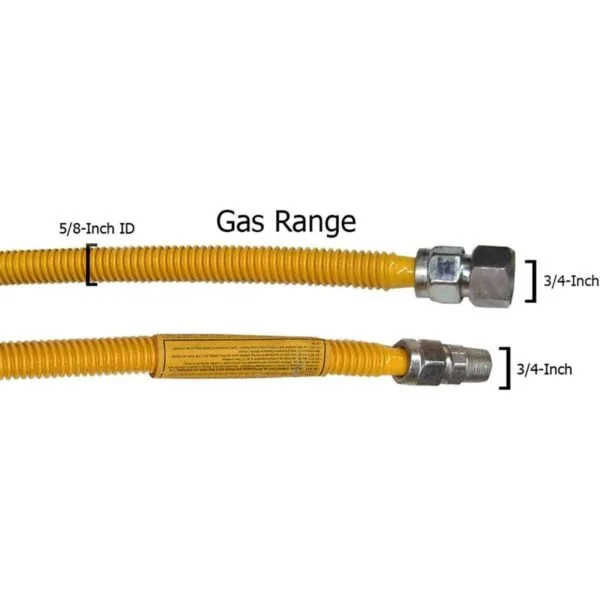 LASCO línea de conexión flexible para secadoras a gas 12_3