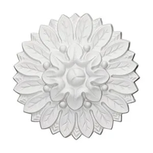 Ekena Millwork Roseta redonda Chesterfield ROS06X06CH 6_1