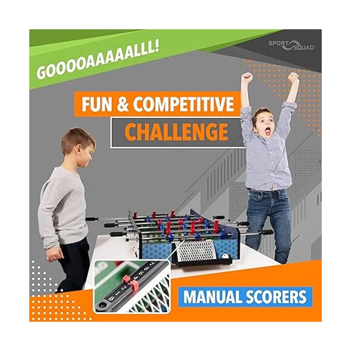 Sport Squad FX40 40 inch Table Top Foosball Table for s_2