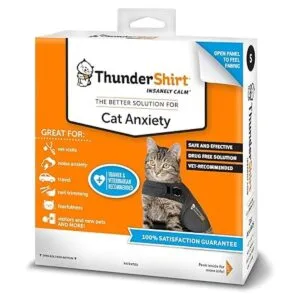 Thundershirt Classic Cat Anxiety Jacket Vet Recommended_2