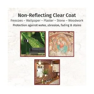 Saman sam801 1L 1Quart Dead Flat Clear Coat_3