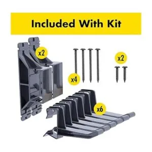 2x4basics 90101MI Sistema de almacenamiento de pistas de