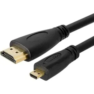 Cmple Adaptador de cable micro HDMI macho a macho de alta_1