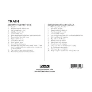 DecoSet Curious George Train Juego de 4 piezas figuras_6