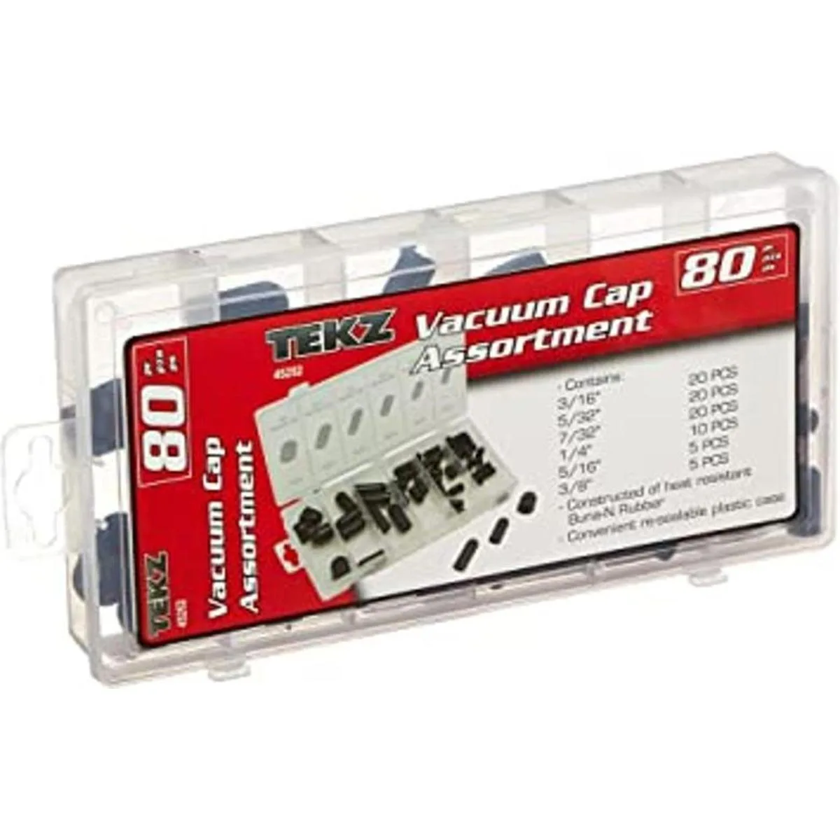 Titan TIT45252 Surtido de tapas de vacío de 80 piezas_1