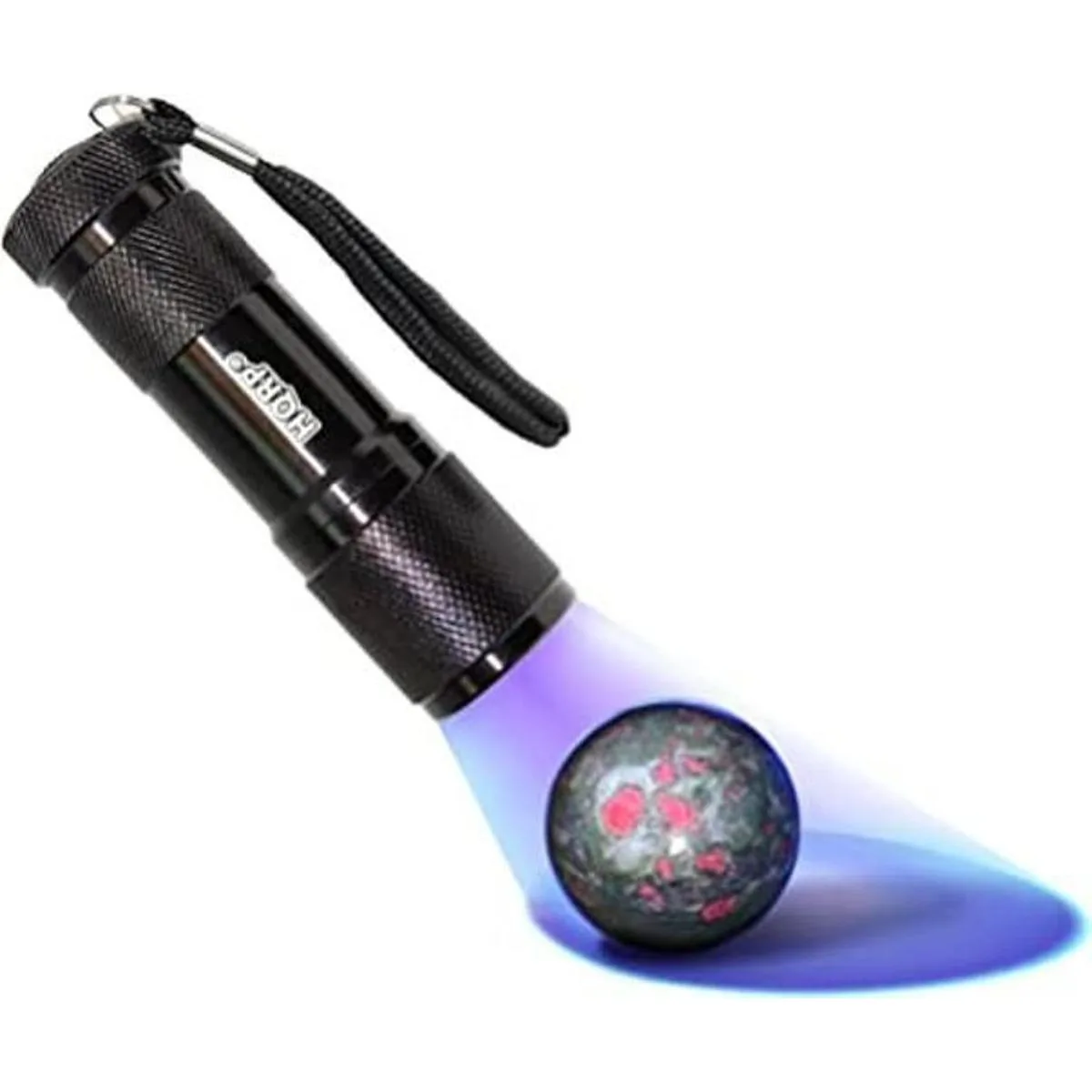 HQRP Profesional 365 nM 9 LED de piedras preciosas e_1