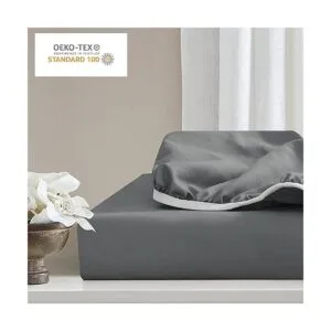 Sábanas bajeras Cathay Home individuales de poliéster_5