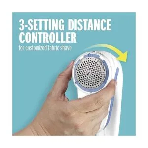 Dispositivo Conair para limpiar bolitas de la tela con_3