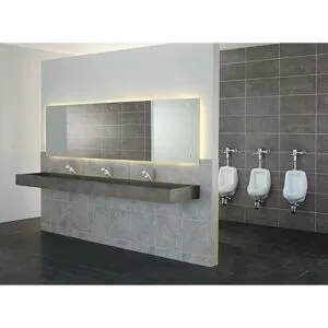 Moen Grifo de baño comercial MPress cromado de montaje