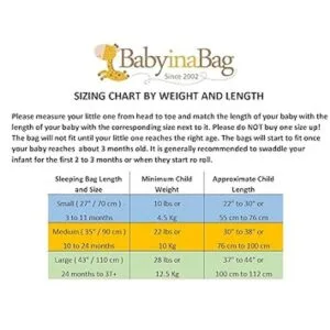 BABYINABAG Saco de dormir y saco de dormir para bebé_3