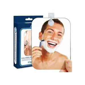 Shave Well Deluxe Espejo de ducha antiniebla espejo de_2