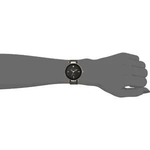 Anne Klein Womens Genuine Diamond Dial Ceramic Bracelet_3
