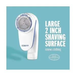 Dispositivo Conair para limpiar bolitas de la tela con_4