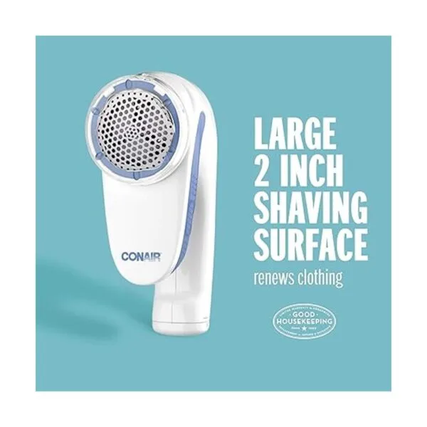 Dispositivo Conair para limpiar bolitas de la tela con_4