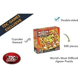 TDC Games Rompecabezas de doble cara para rompecabezas_3